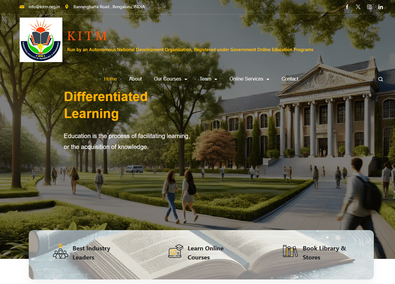 Educational Institution Portal